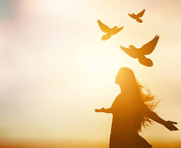 Woman on journey to healing from grief with the help of Elysian Psychological Services 
